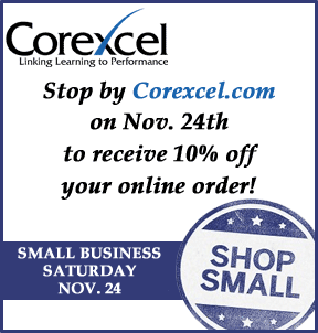 Small Business Saturday Corexcel 10% Off